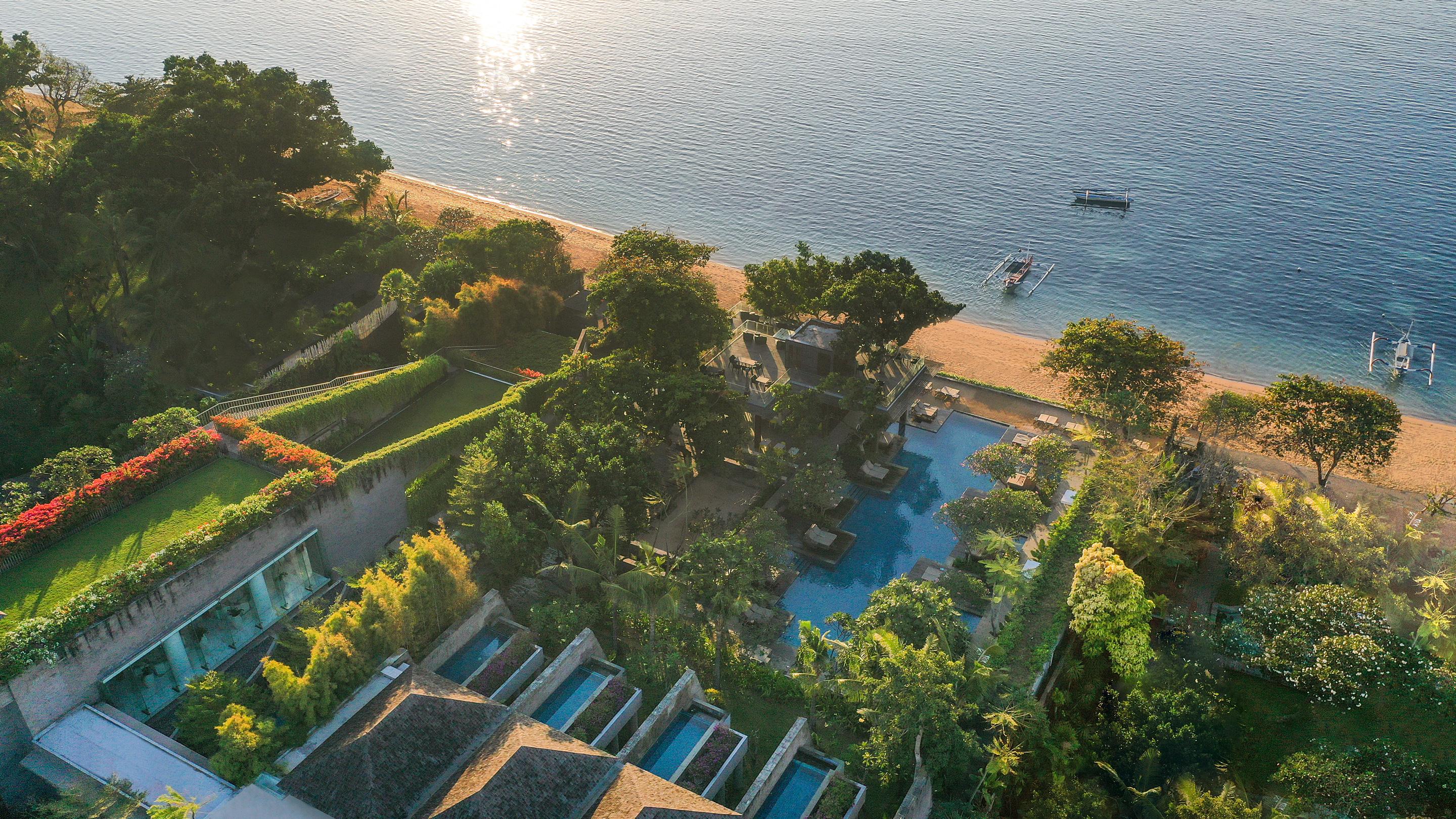 Maya Sanur Resort & Spa Εξωτερικό φωτογραφία Aerial view of the resort